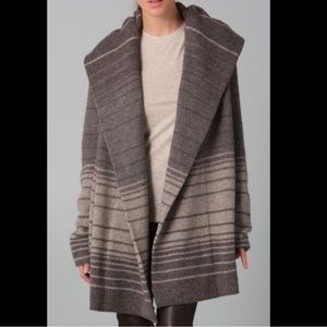 VINCE WOOL/ALPACA SWEATER COAT / CARDIGAN
